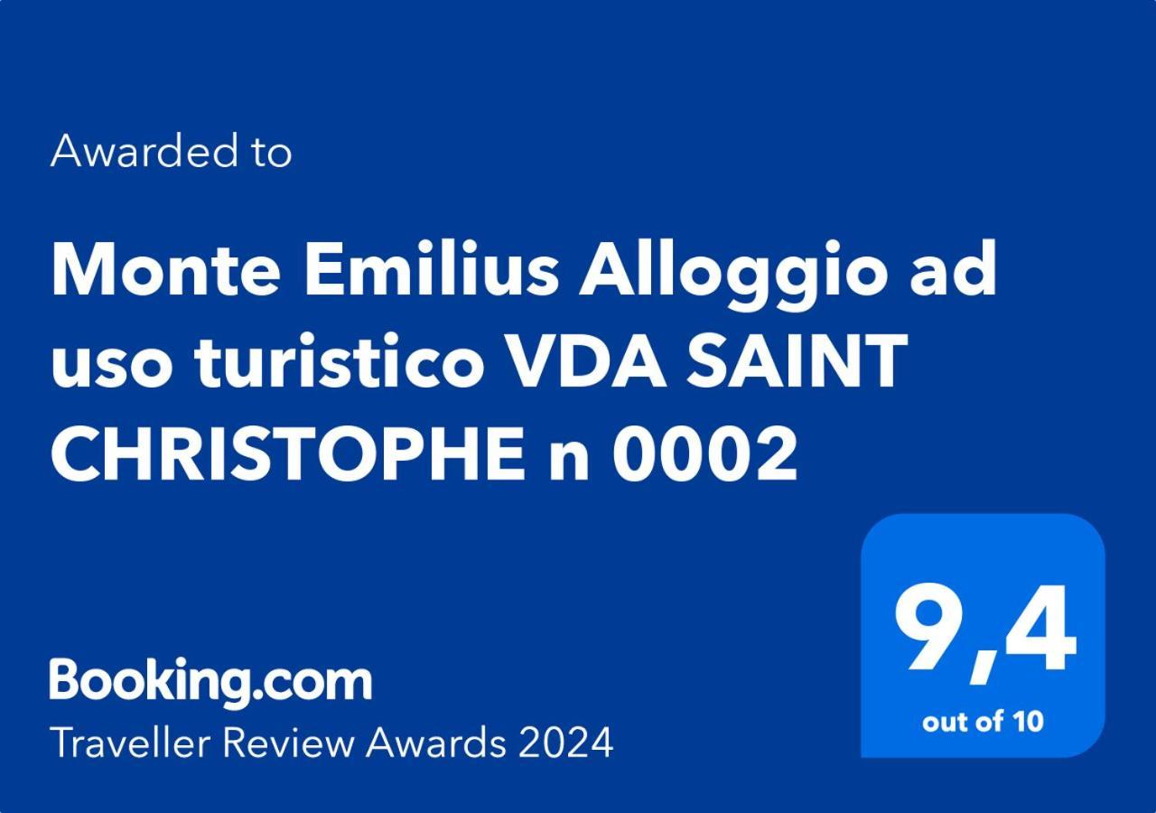 Monte Emilius Alloggio Ad Uso Turistico Vda Saint Christophe N 0002 외부 사진